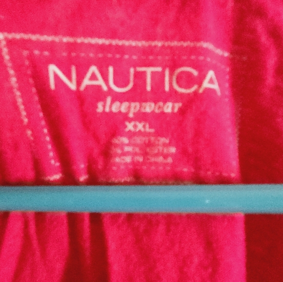 Plus Size nautica sleep shirt - Picture 3 of 3